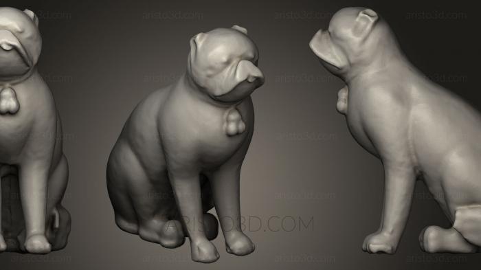 Animal figurines (STKJ_0404) 3D model for CNC machine